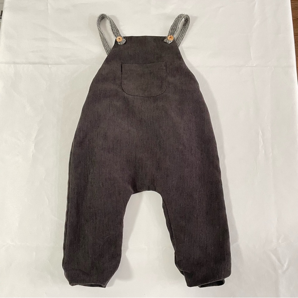 Zara Brown Overalls Relaxed Fit